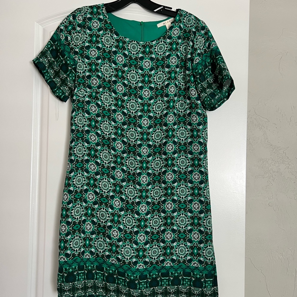Green dress
